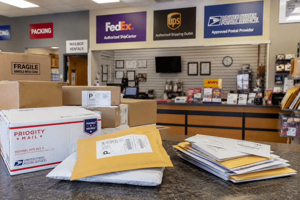 Long-Established Mail and  Shipping Business Fantasic Location